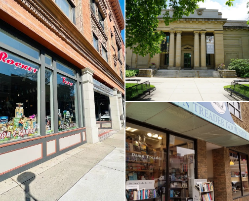 Best places to visit in downtown Ann Arbor! cover photo collage