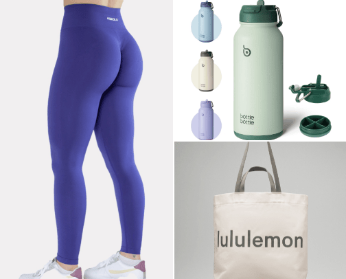 gym essentials cover photo collage