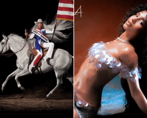 2024 album favs 💿 cover photo collage