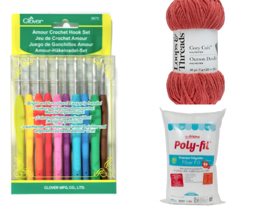 the best crochet necessities.. all in one place 🤍✨ cover photo collage