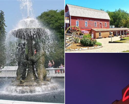 Kid Friendly Places in Michigan cover photo collage