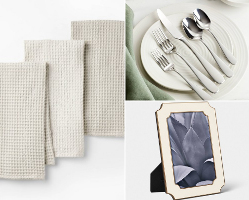 2026 bride // wedding registry picks cover photo collage