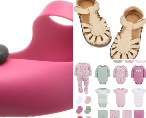 Girls clothes (from Baby to Teenager) cover photo collage