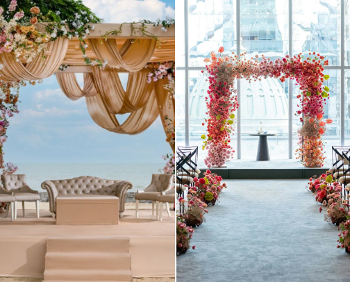The Taylor and Travis Wedding planned according to my dream Indian Wedding cover photo collage