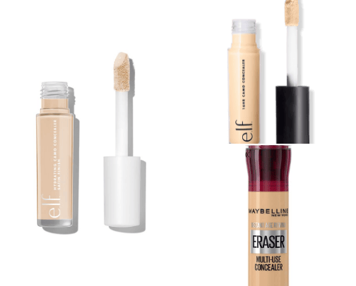 Concealers for all skin types cover photo collage