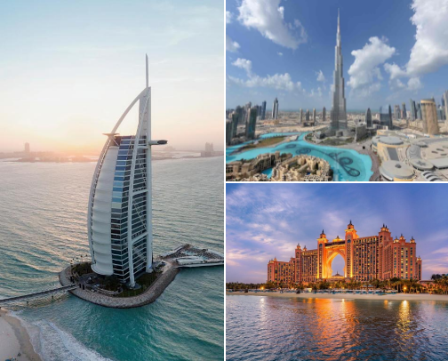 Explore the Wonders of Dubai 🇦🇪🐪 cover photo collage