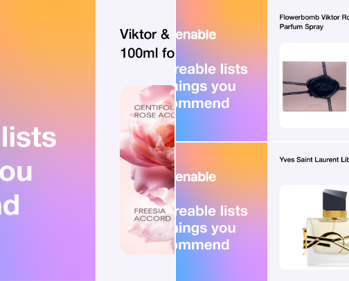 The best perfume by Flor boutique cover photo collage