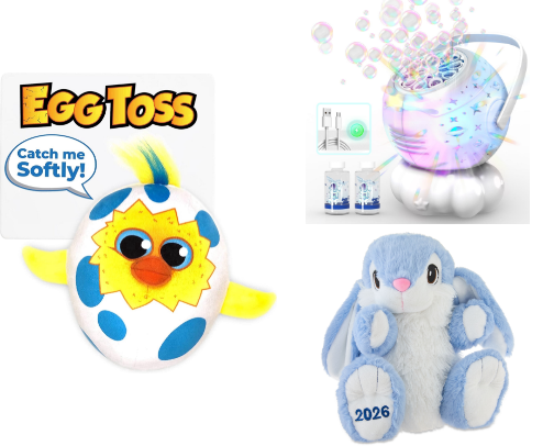 Great Easter Fun and Games from Walmart cover photo collage