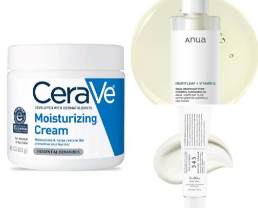 skin care cover photo collage