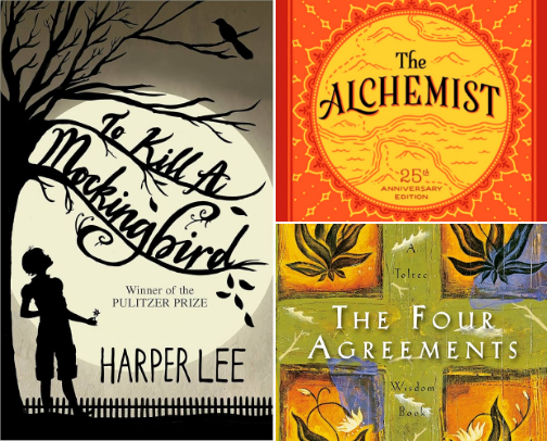 My favorite books cover photo collage