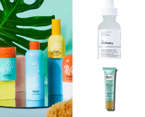 Skincare and Bodycare cover photo collage