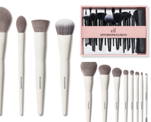 Makeup brushes for beginners cover photo collage