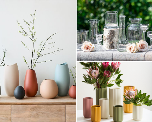 Home decorations cover photo collage