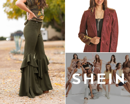 NFR outfit inspo! cover photo collage