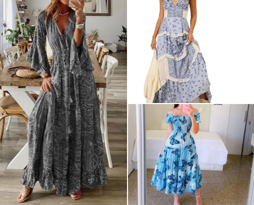 Summer Dresses cover photo collage