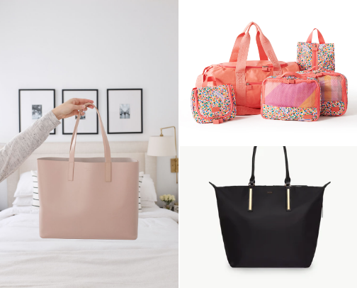 different bags cover photo collage