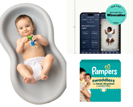 My must-haves as a second time mom cover photo collage