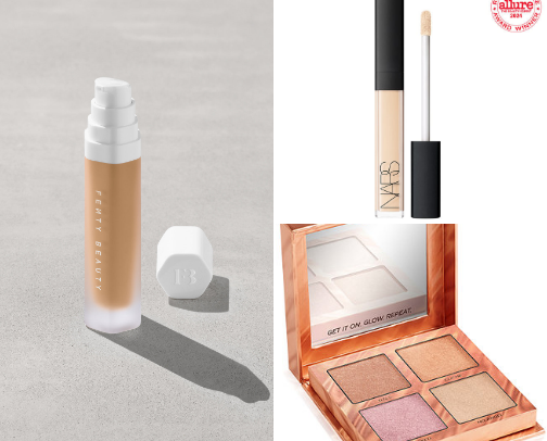 Makeup routine 💌 cover photo collage