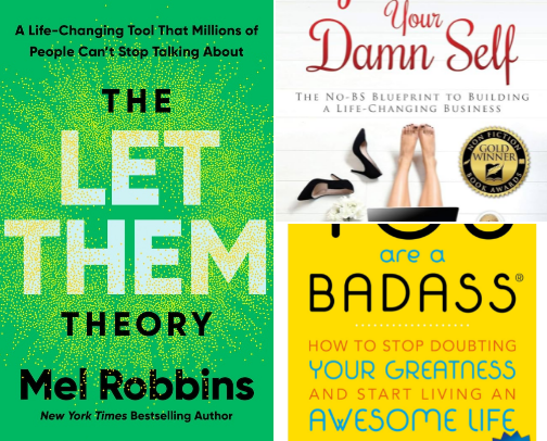 Books for Personal Growth & Development cover photo collage