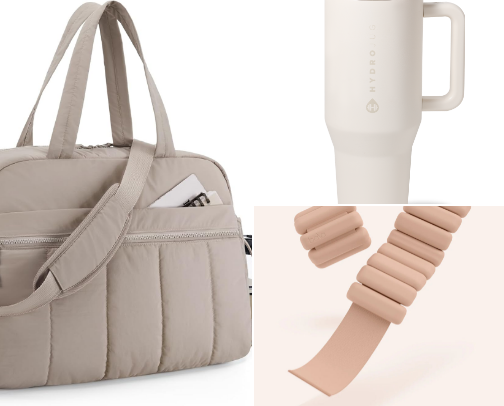 What I always keep in my gym bag cover photo collage
