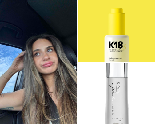 What I use to style my hairs 💇🏻‍♀️ cover photo collage