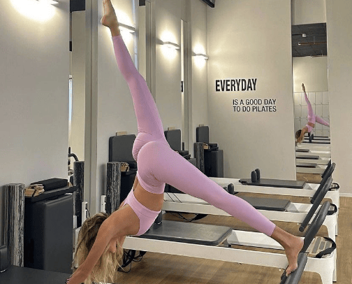 pink pilates princess essentials🩰🎀🍵 cover photo collage