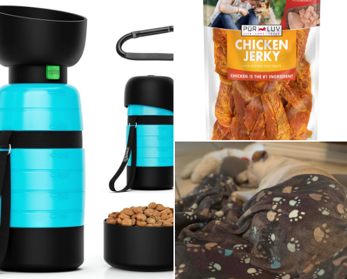 Happy Pup Toolkit: High-Value Treats, Sniff-Games, Snuffle Mats & Cozy Beds cover photo collage