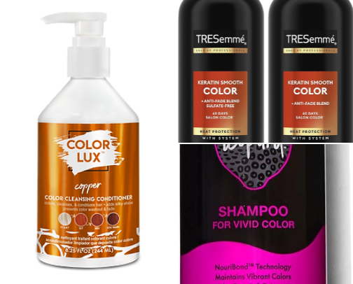 Crazy hair care cover photo collage