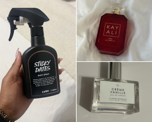 Perfumes for fall 🍁 cover photo collage