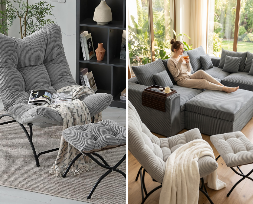 Cozy Living Room Setup & Couch Hacks cover photo collage