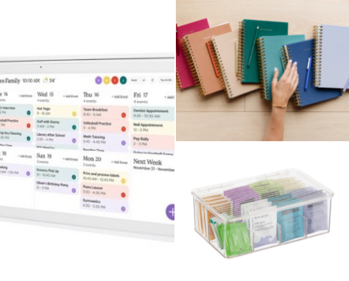 Let's Get Organized cover photo collage