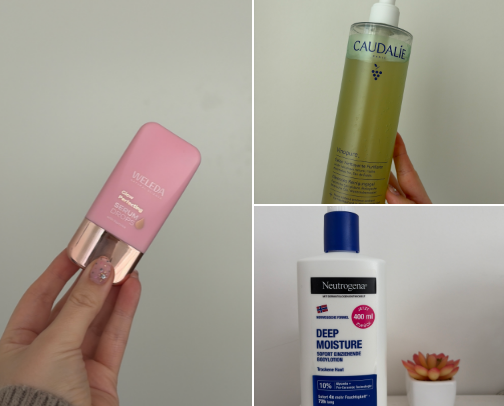 Your skin deserves love too cover photo collage