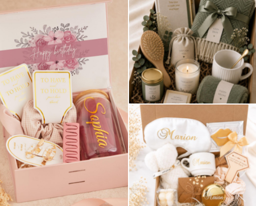 🎀 POV: You Just Found the Cutest Little Gift Baskets for Her cover photo collage