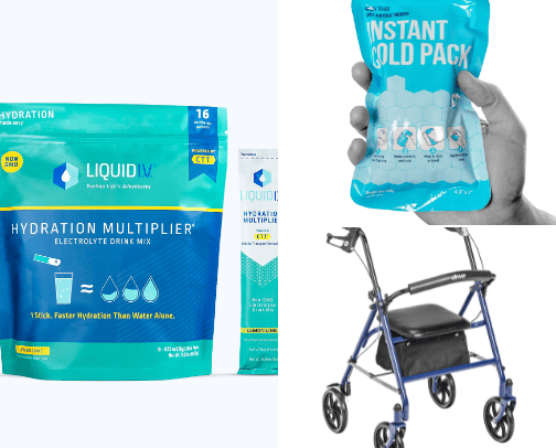 "Health" stuff that is actually helpful cover photo collage