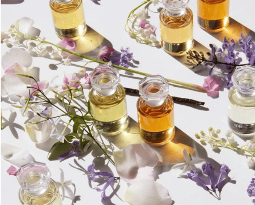 Perfect Perfumes-Smell Good. Without Perfume the Skin is Mute cover photo collage