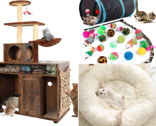 Kitty Stuff 🤍 cover photo collage
