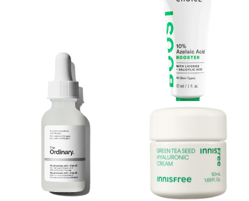 Acne Safe Skincare Routine cover photo collage