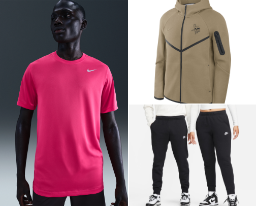 Nike's Essentials ⚡ cover photo collage