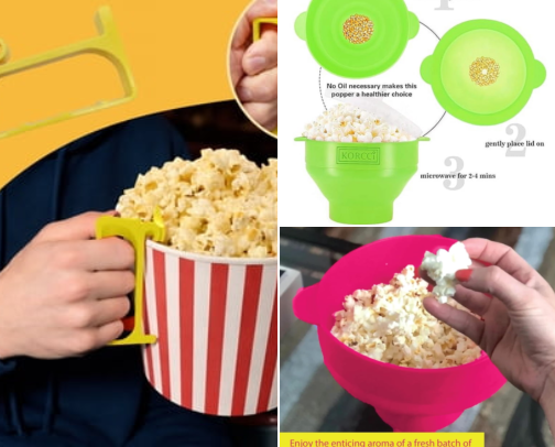 I Finally Found the Popcorn Bowl That Separates Unpopped Kernels cover photo collage