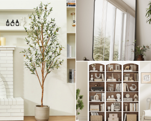 Modern Home on a Budget cover photo collage