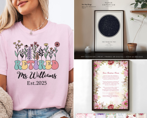 I Finally Found Retirement Gifts That Actually Made My Coworker Cry cover photo collage