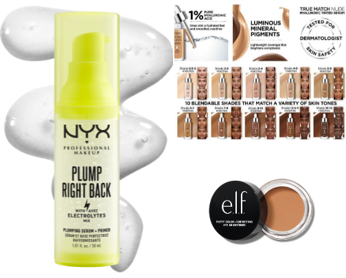 Affordable, Simple Beauty picks cover photo collage