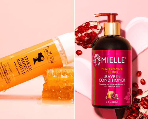 curly girl hair products! cover photo collage