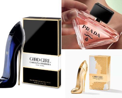 Perfumes cover photo collage