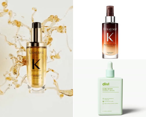 holy grail hair products cover photo collage
