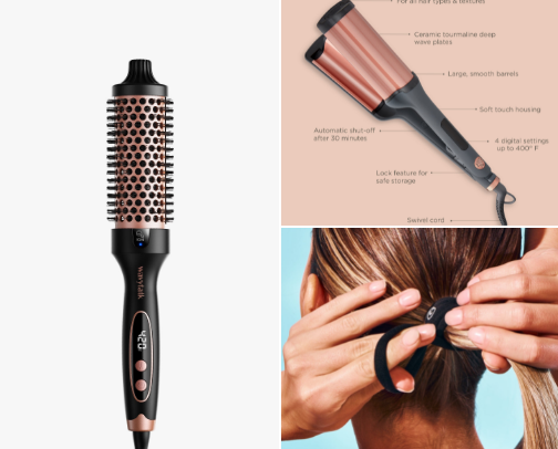Fav hair products cover photo collage