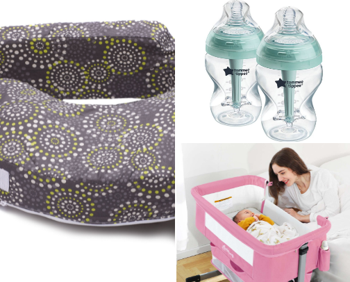 Newborn survival essentials! 🐣🍼💕💙 cover photo collage