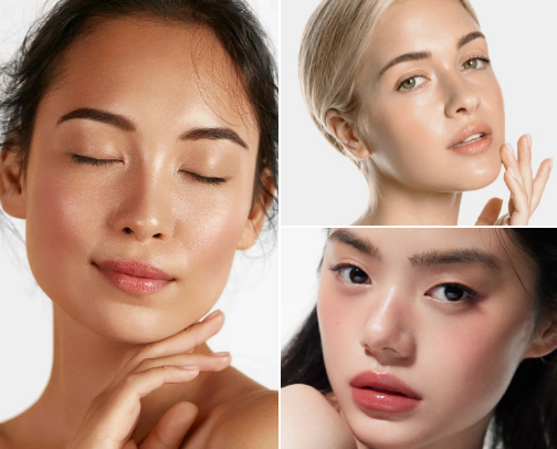Waterless Makeup for the perfect natural glow! cover photo collage