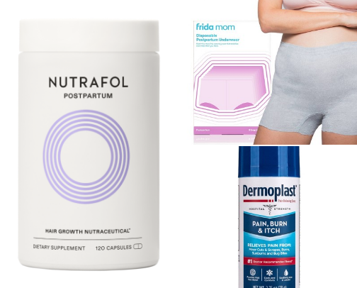 Postpartum Must Haves! cover photo collage