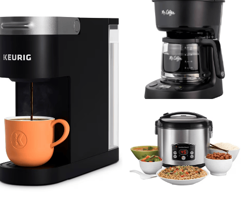 Home appliances cover photo collage